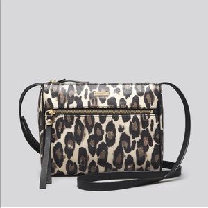 Kate Spade Charles Street Cayli- Leopard Crossbody
